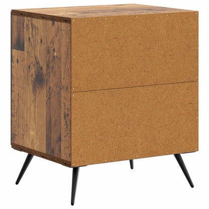 Nattbordskap Gammelt tre 43 x 34,5 x 50 cm Konstruert tre