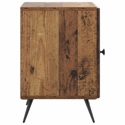 Nattbordskap Gammelt tre 43 x 34,5 x 50 cm Konstruert tre