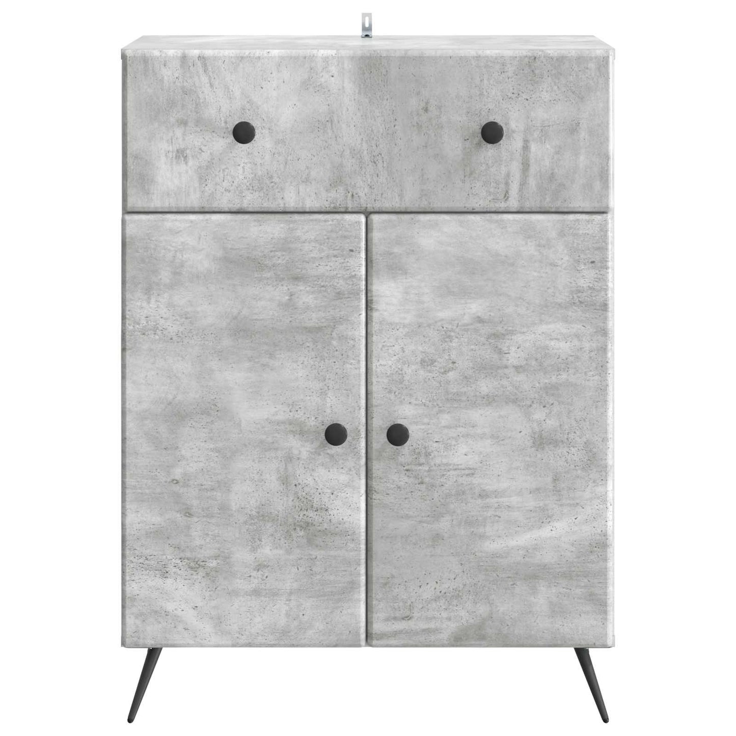 Serviesskap Betonggrå 66 x 34,5 x 90 cm Konstruert tre