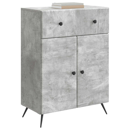 Serviesskap Betonggrå 66 x 34,5 x 90 cm Konstruert tre