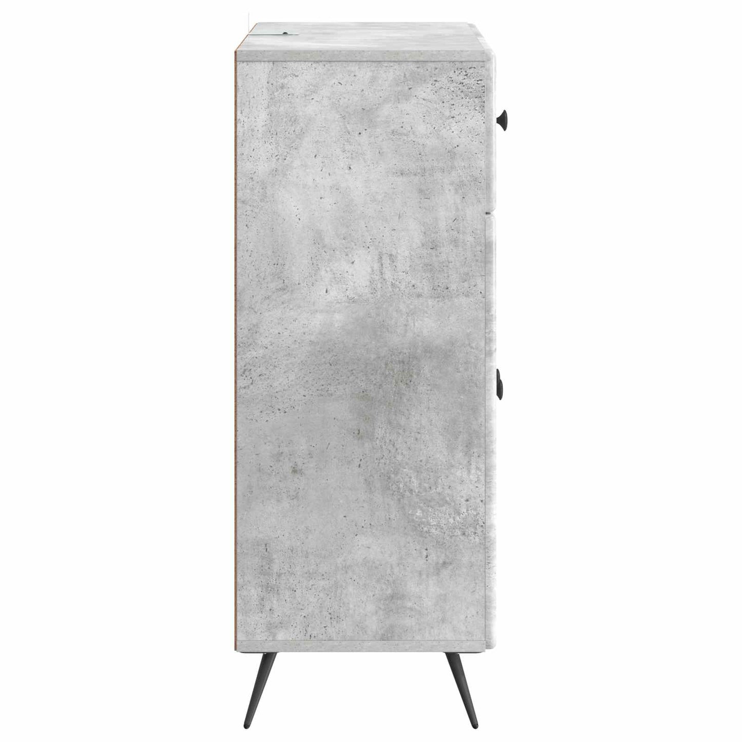 Serviesskap Betonggrå 66 x 34,5 x 90 cm Konstruert tre
