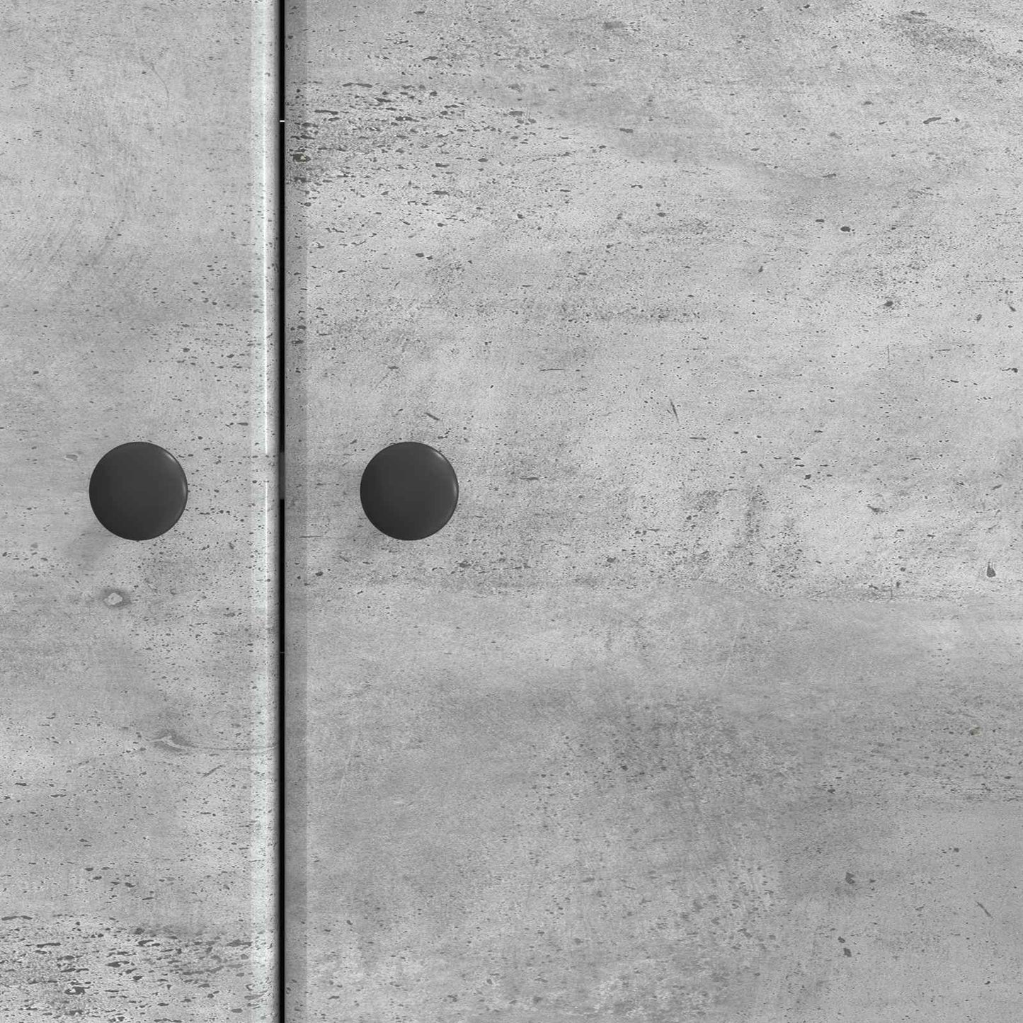 Serviesskap Betonggrå 89 x 34,5 x 80 cm Konstruert tre