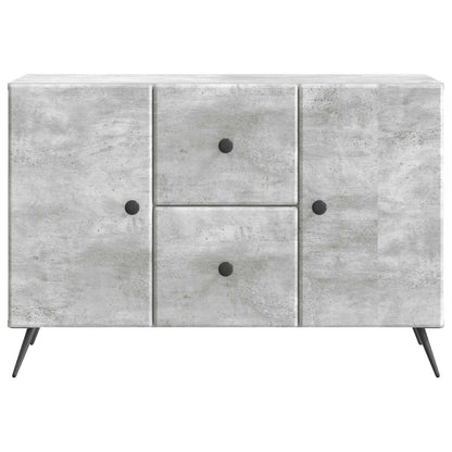 Serviesskap Betonggrå 89 x 34,5 x 60 cm Konstruert tre