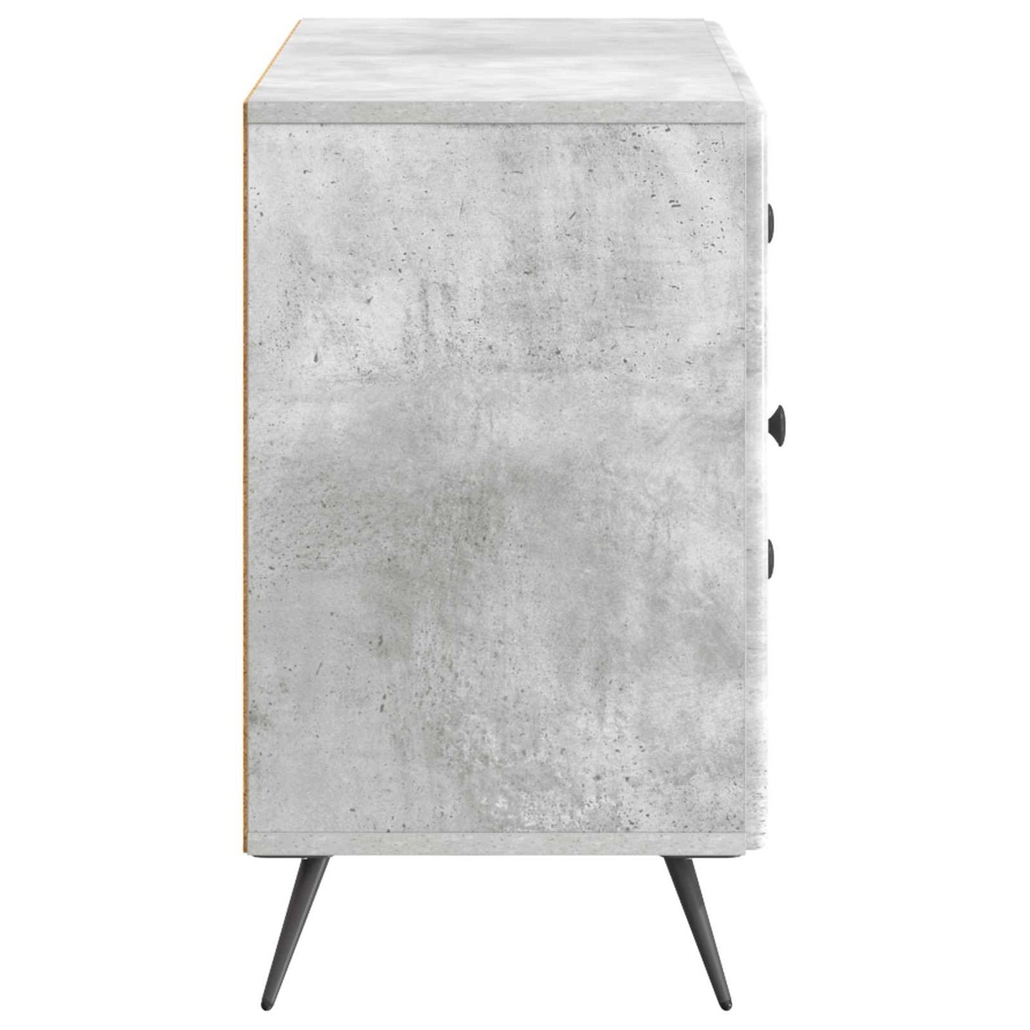 Serviesskap Betonggrå 89 x 34,5 x 60 cm Konstruert tre
