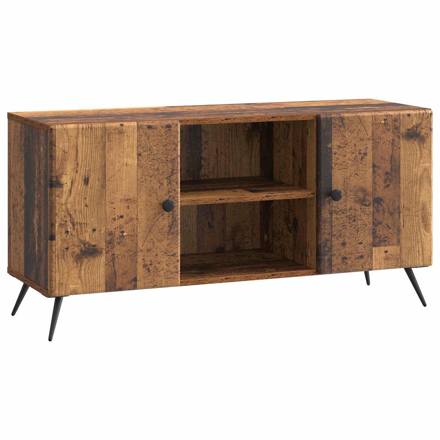 TV-skap Gammelt tre 102 x 34,5 x 50 cm Konstruert tre