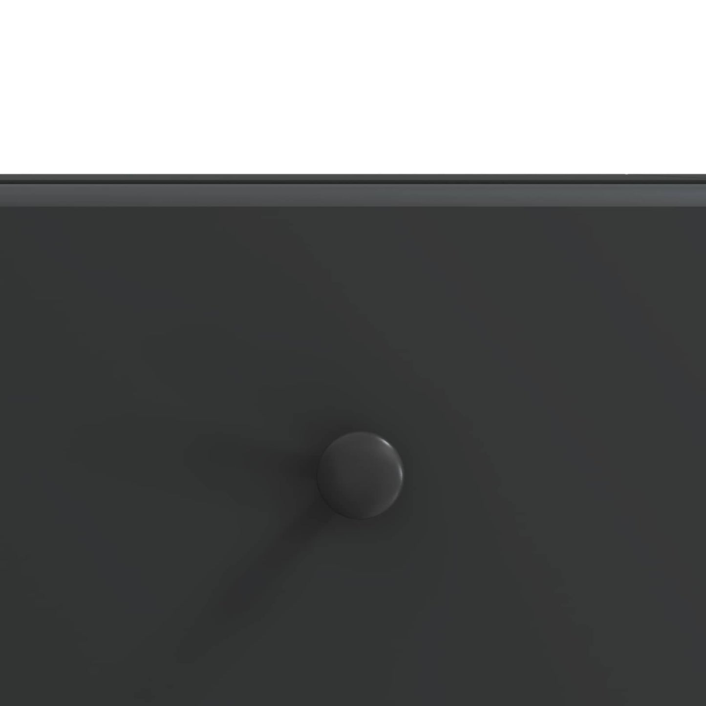 TV-skap med skuff Svart 147 x 34,5 x 30 cm Konstruert tre