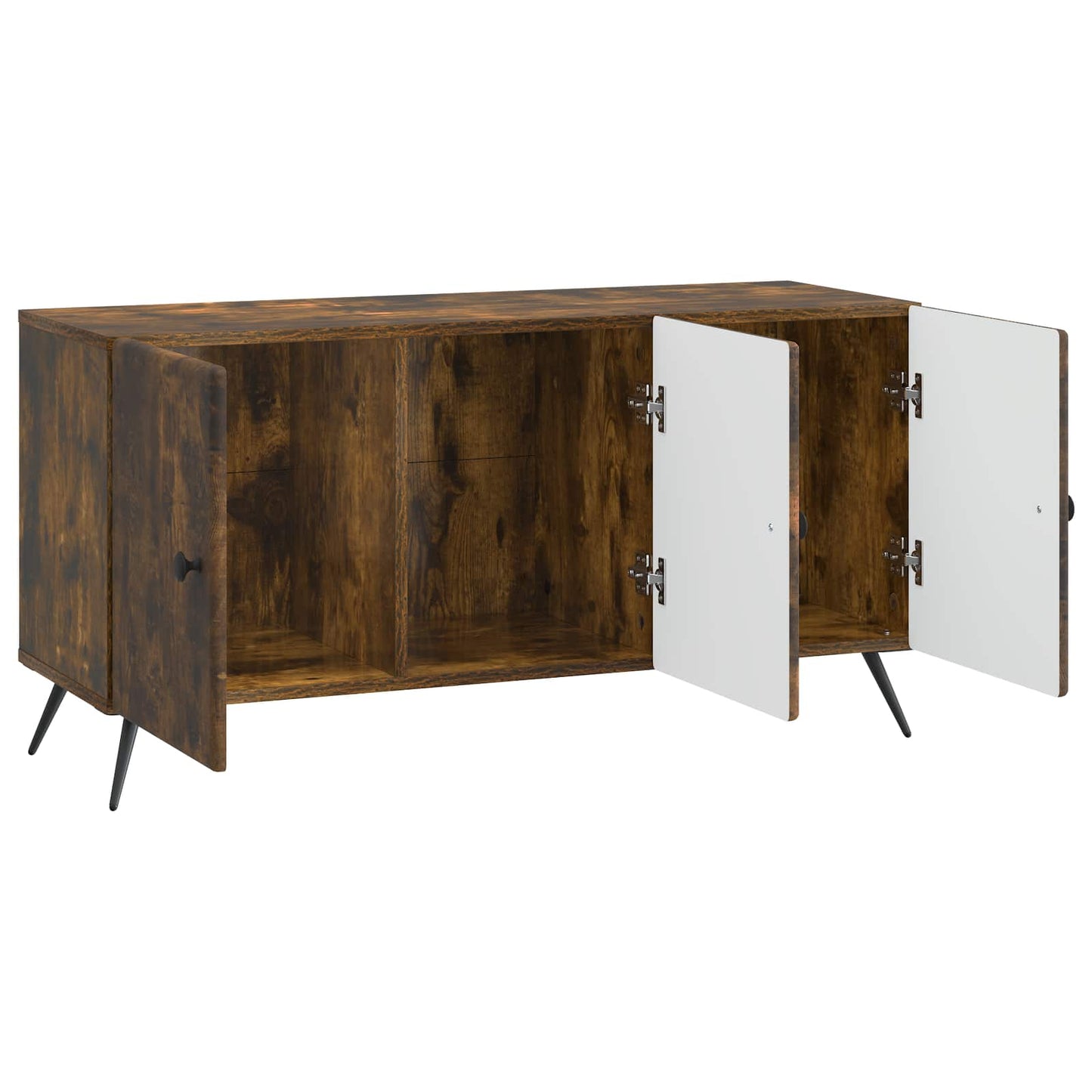 TV-skap Røkt Eik 99 x 34,5 x 50 cm Konstruert tre