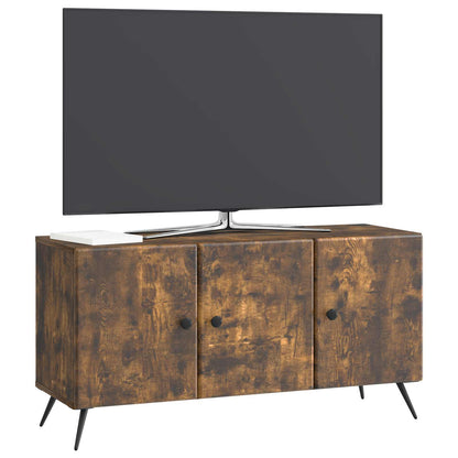 TV-skap Røkt Eik 99 x 34,5 x 50 cm Konstruert tre
