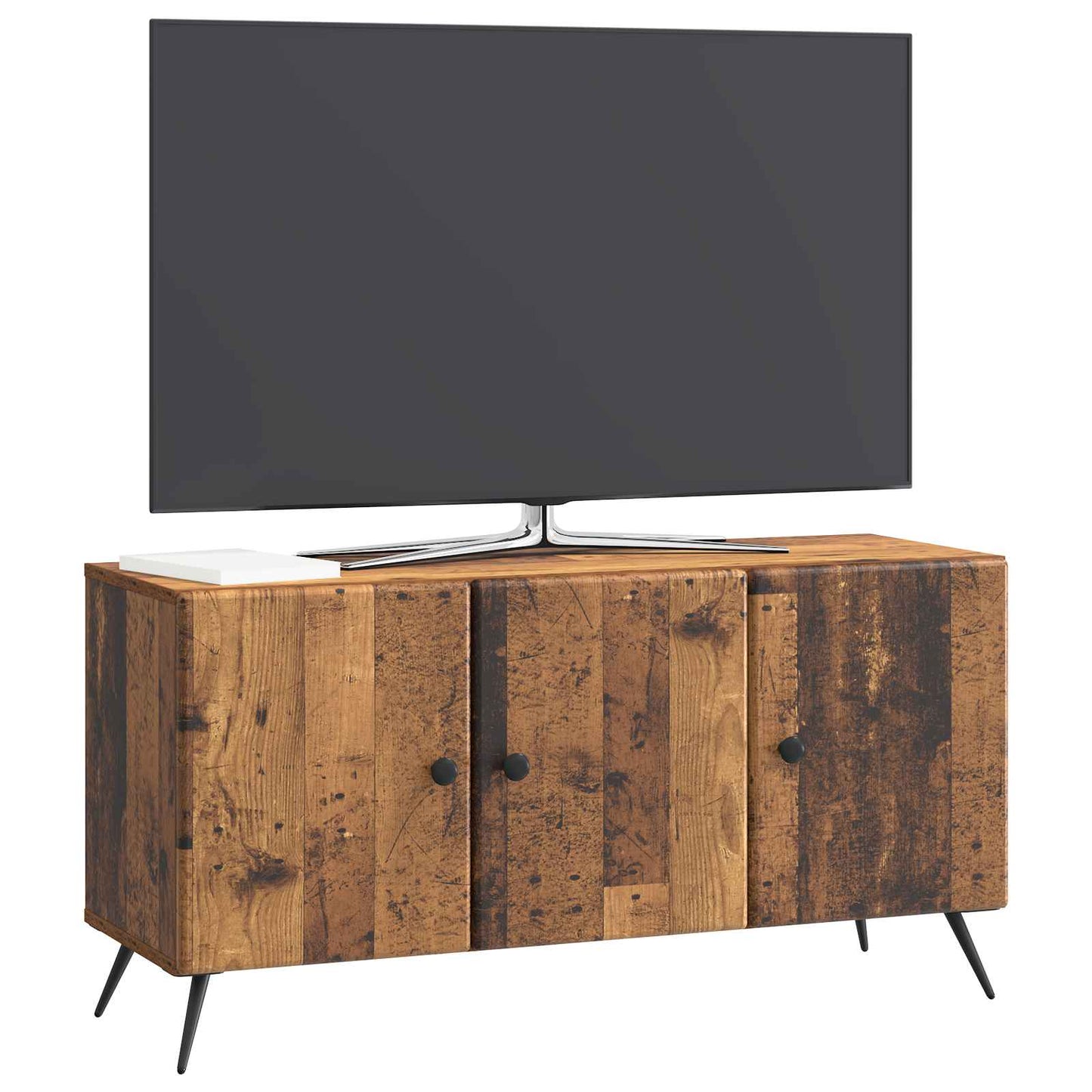 TV-skap Gammelt tre 99 x 34,5 x 50 cm Konstruert tre