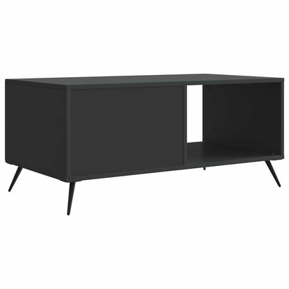 Kaffebord Svart 90 x 50 x 40 cm Konstruert tre