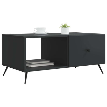 Kaffebord Svart 90 x 50 x 40 cm Konstruert tre