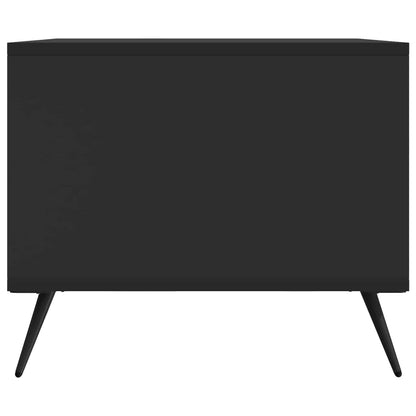 Kaffebord Svart 90 x 50 x 40 cm Konstruert tre
