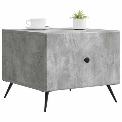 Kaffebord med skuff Betonggrå 49 x 50 x 40 cm Konstruert tre