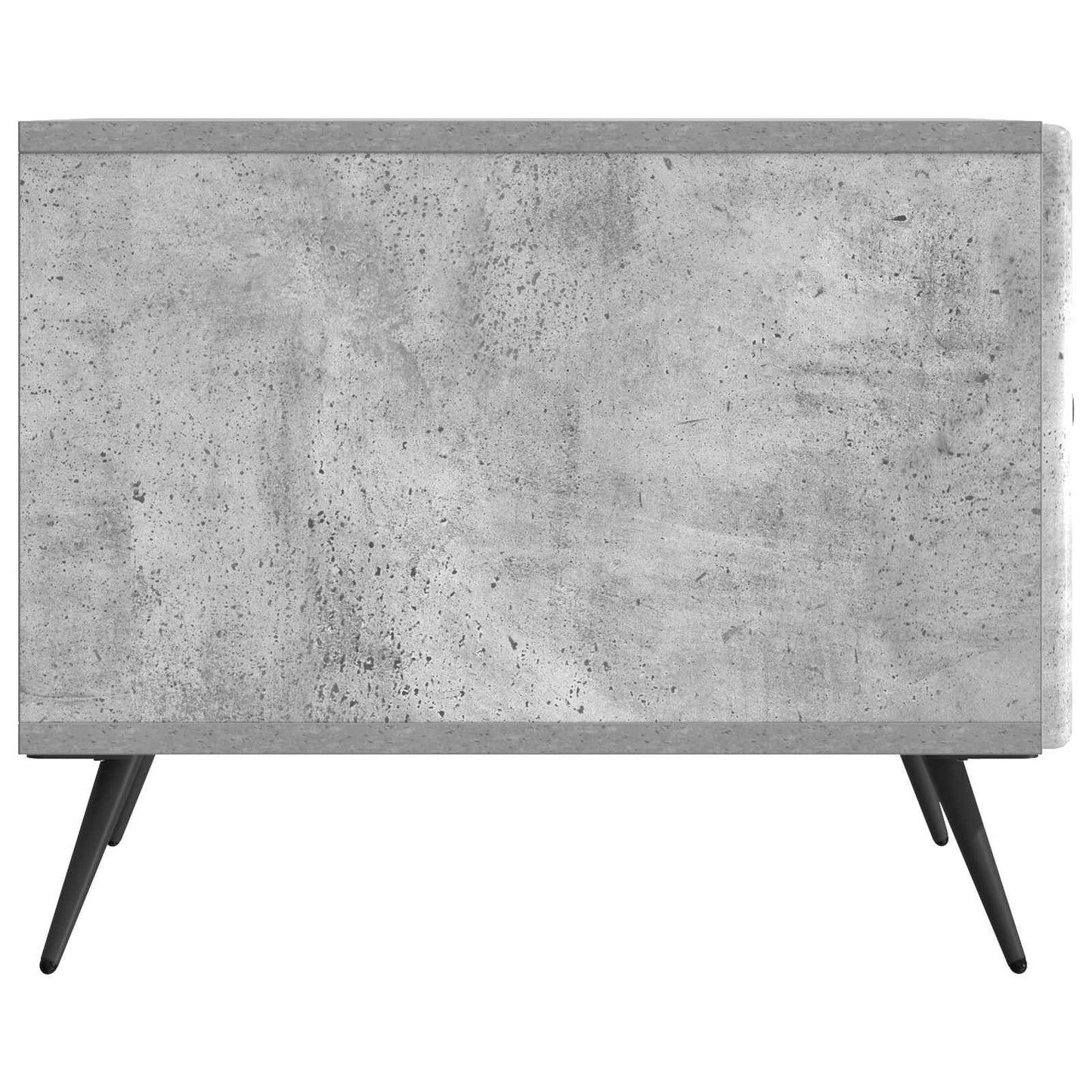 Kaffebord med skuff Betonggrå 49 x 50 x 40 cm Konstruert tre