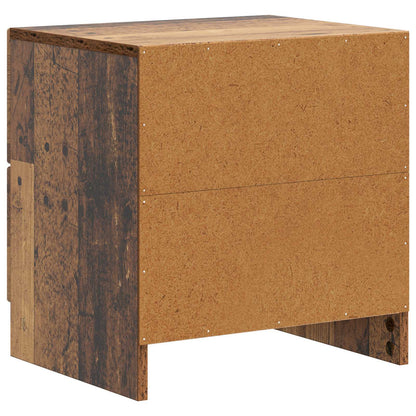 Nattbordskap Gammelt tre 43 x 34,5 x 44,5 cm Konstruert tre