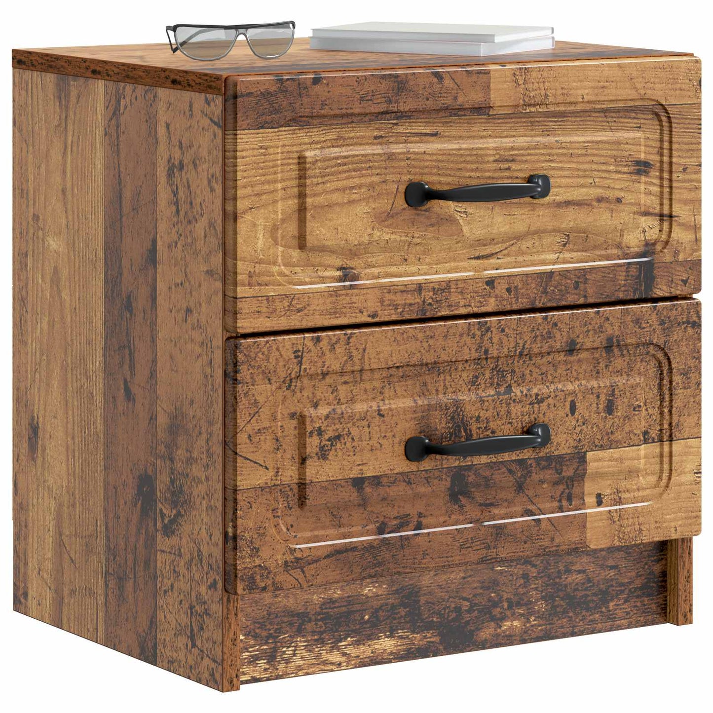Nattbordskap Gammelt tre 43 x 34,5 x 44,5 cm Konstruert tre