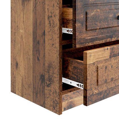 Nattbordskap Gammelt tre 62 x 34,5 x 44,5 cm Konstruert tre