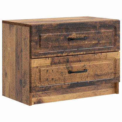 Nattbordskap Gammelt tre 62 x 34,5 x 44,5 cm Konstruert tre