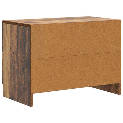 Nattbordskap Gammelt tre 62 x 34,5 x 44,5 cm Konstruert tre