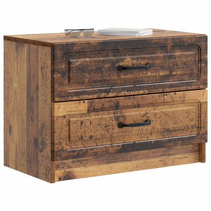 Nattbordskap Gammelt tre 62 x 34,5 x 44,5 cm Konstruert tre