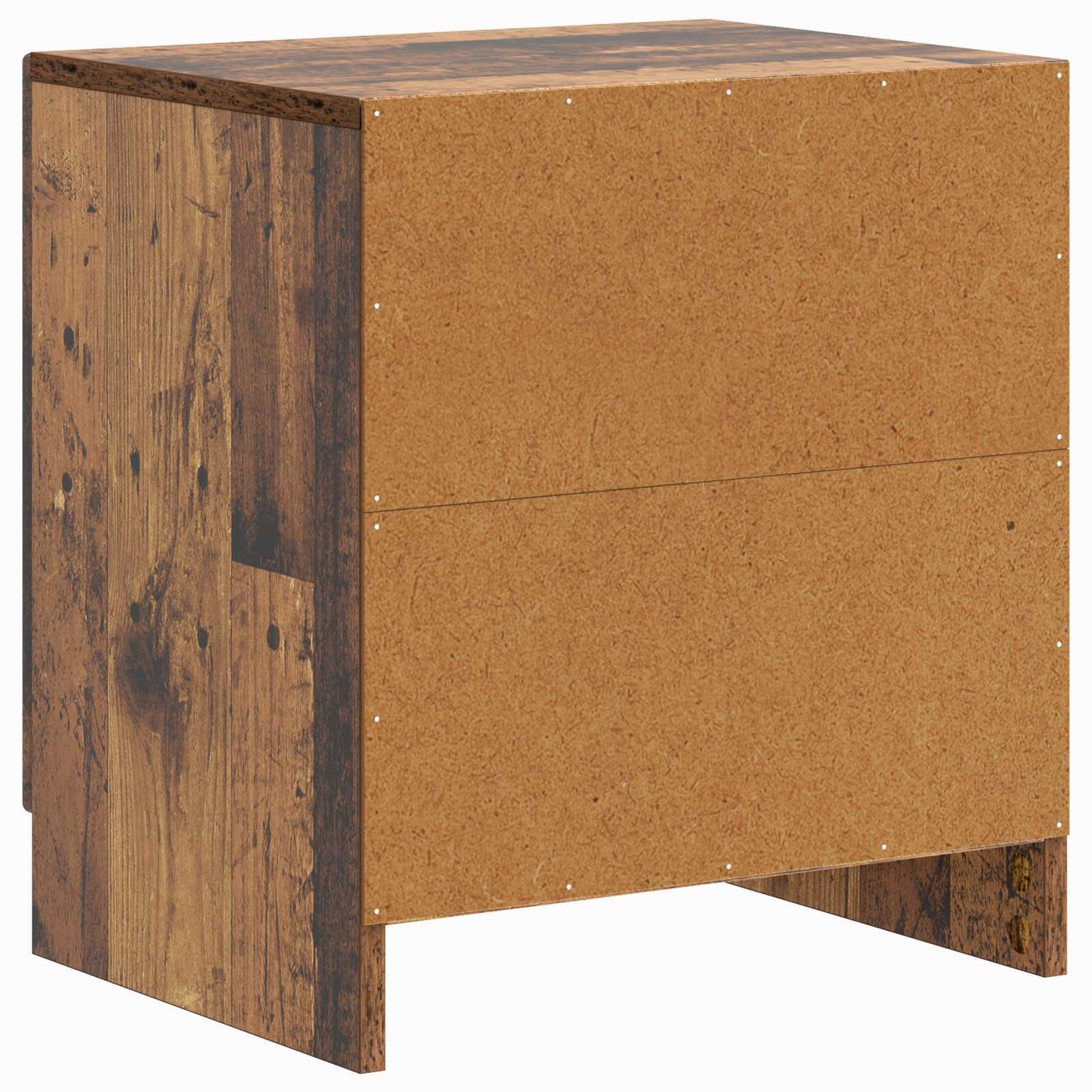 Nattbordskap 2 pcs Gammelt tre 43 x 34,5 x 47 cm Konstruert tre