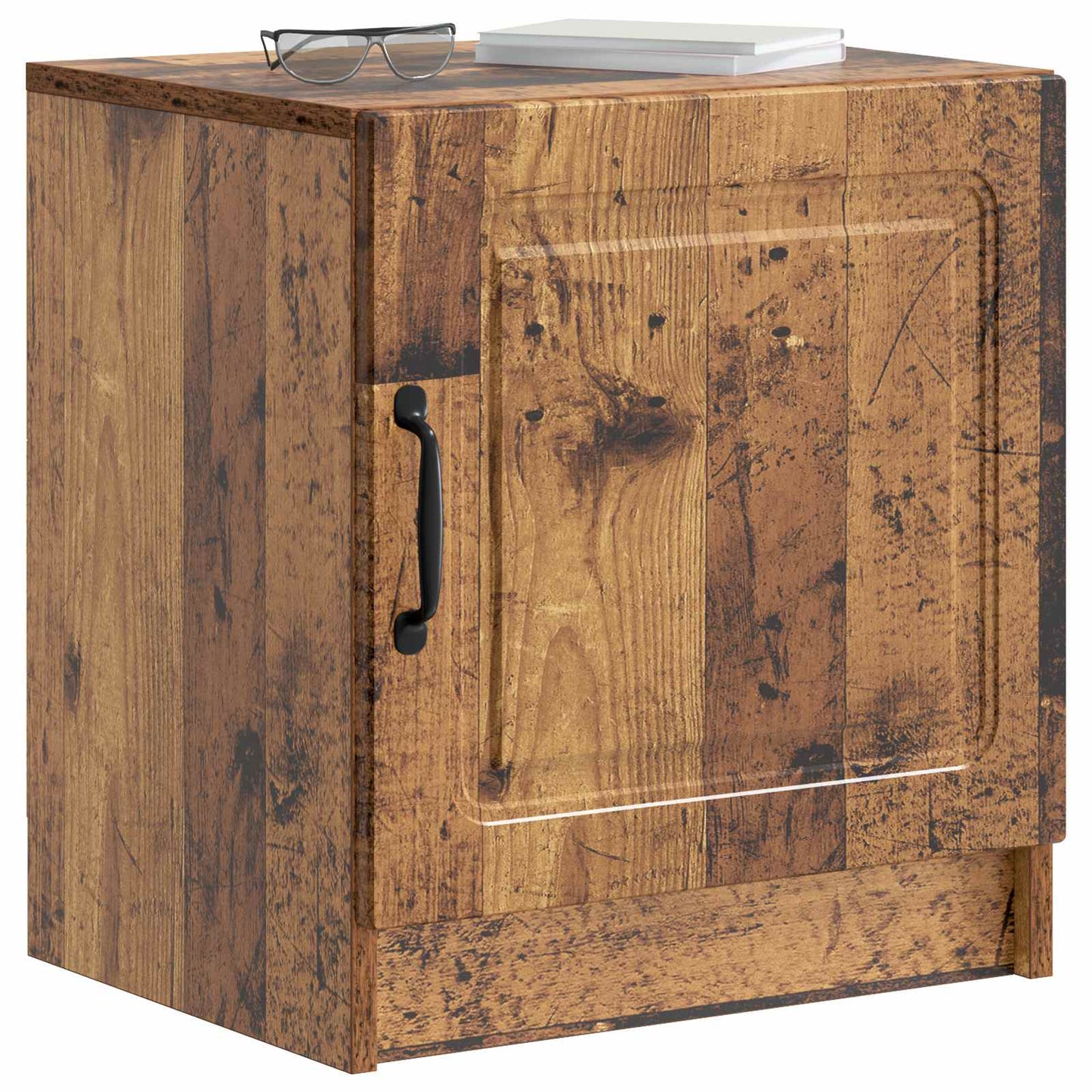 Nattbordskap 2 pcs Gammelt tre 43 x 34,5 x 47 cm Konstruert tre