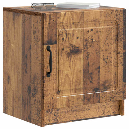 Nattbordskap 2 pcs Gammelt tre 43 x 34,5 x 47 cm Konstruert tre