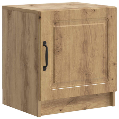 Nattbordskap 2 pcs Artisan eik 43 x 34,5 x 47 cm Konstruert tre