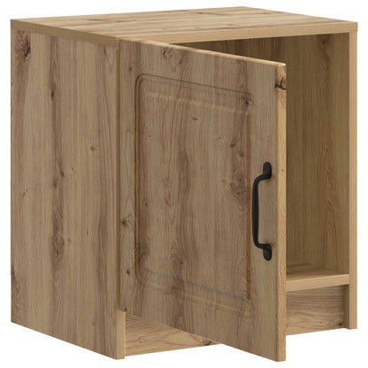 Nattbordskap 2 pcs Artisan eik 43 x 34,5 x 47 cm Konstruert tre