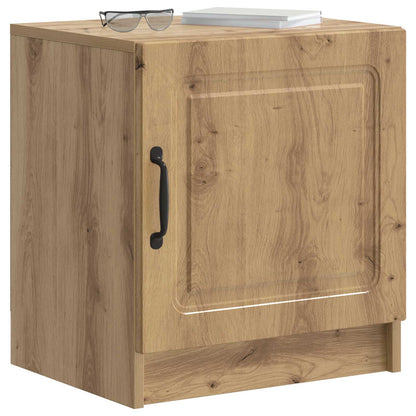 Nattbordskap 2 pcs Artisan eik 43 x 34,5 x 47 cm Konstruert tre