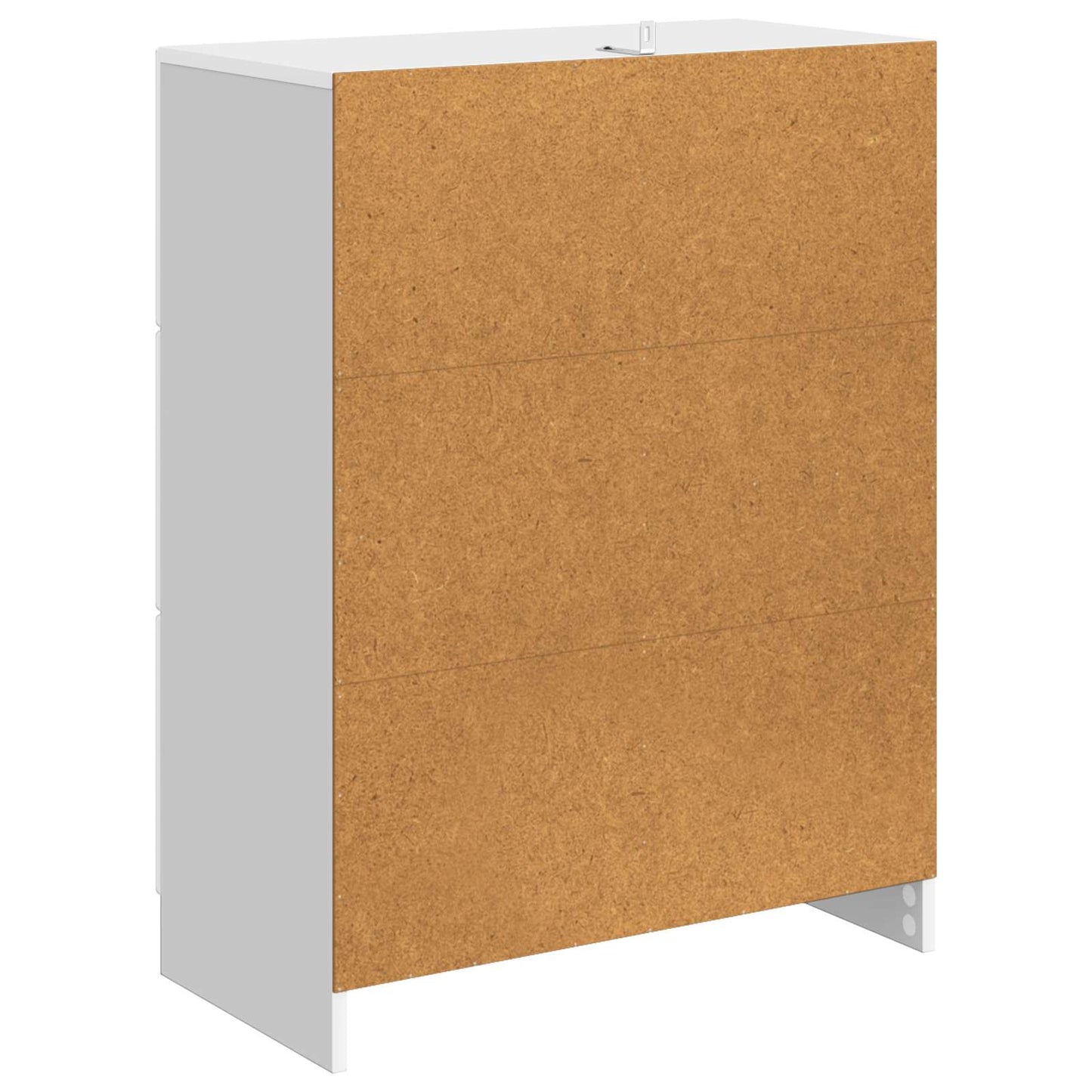 Serviesskap Høgglans hvit 66 x 34,5 x 87 cm Konstruert tre