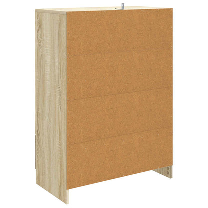 Serviesskap Sonoma eik 66 x 34,5 x 92 cm Konstruert tre