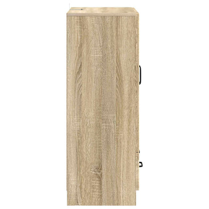 Serviesskap Sonoma eik 66 x 34,5 x 92 cm Konstruert tre