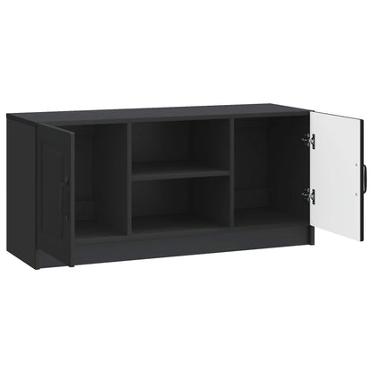 TV-skap Svart 102 x 34,5 x 47 cm Konstruert tre