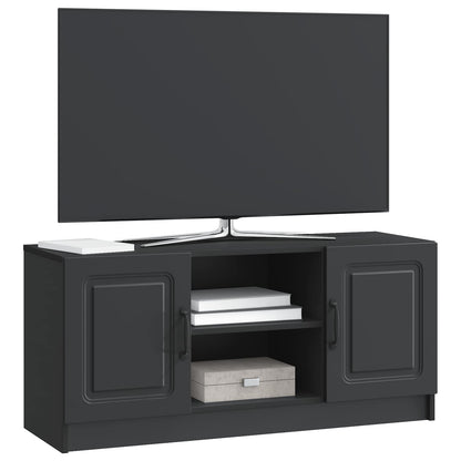 TV-skap Svart 102 x 34,5 x 47 cm Konstruert tre