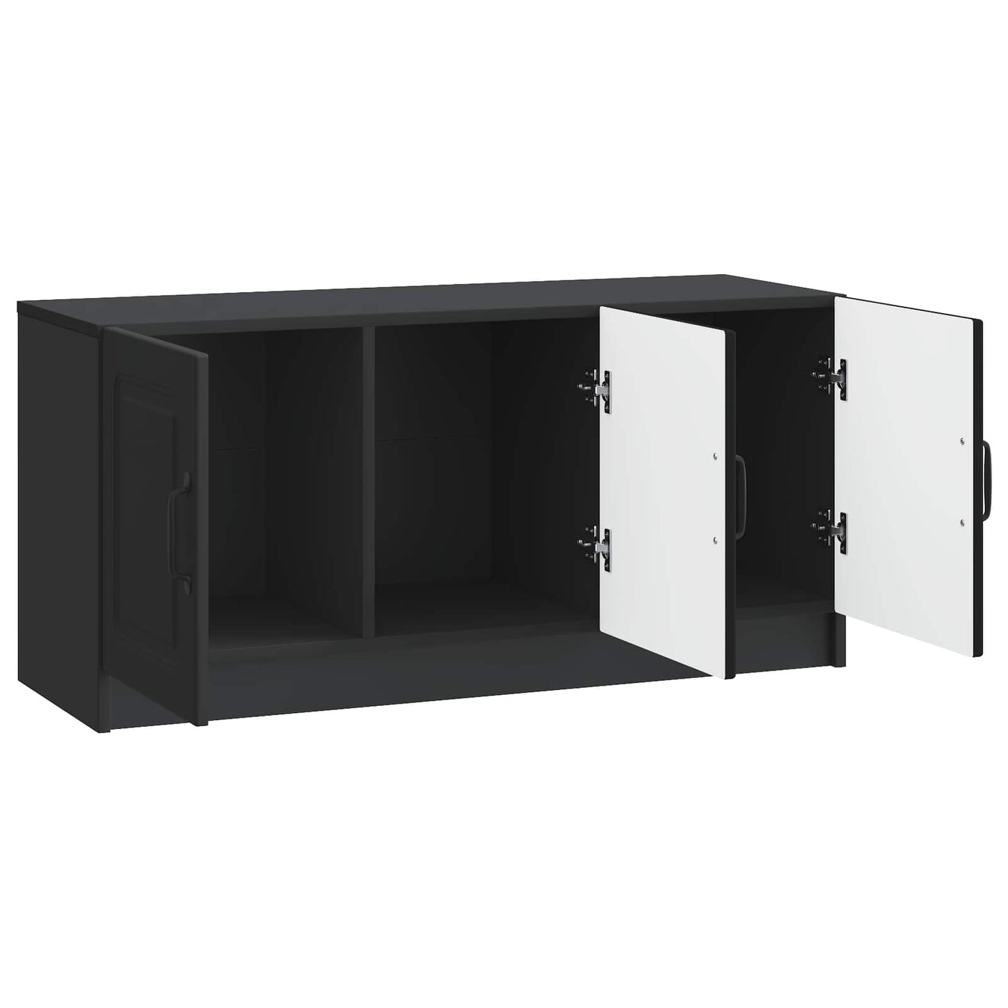 TV-skap Svart 99 x 34,5 x 47 cm Konstruert tre