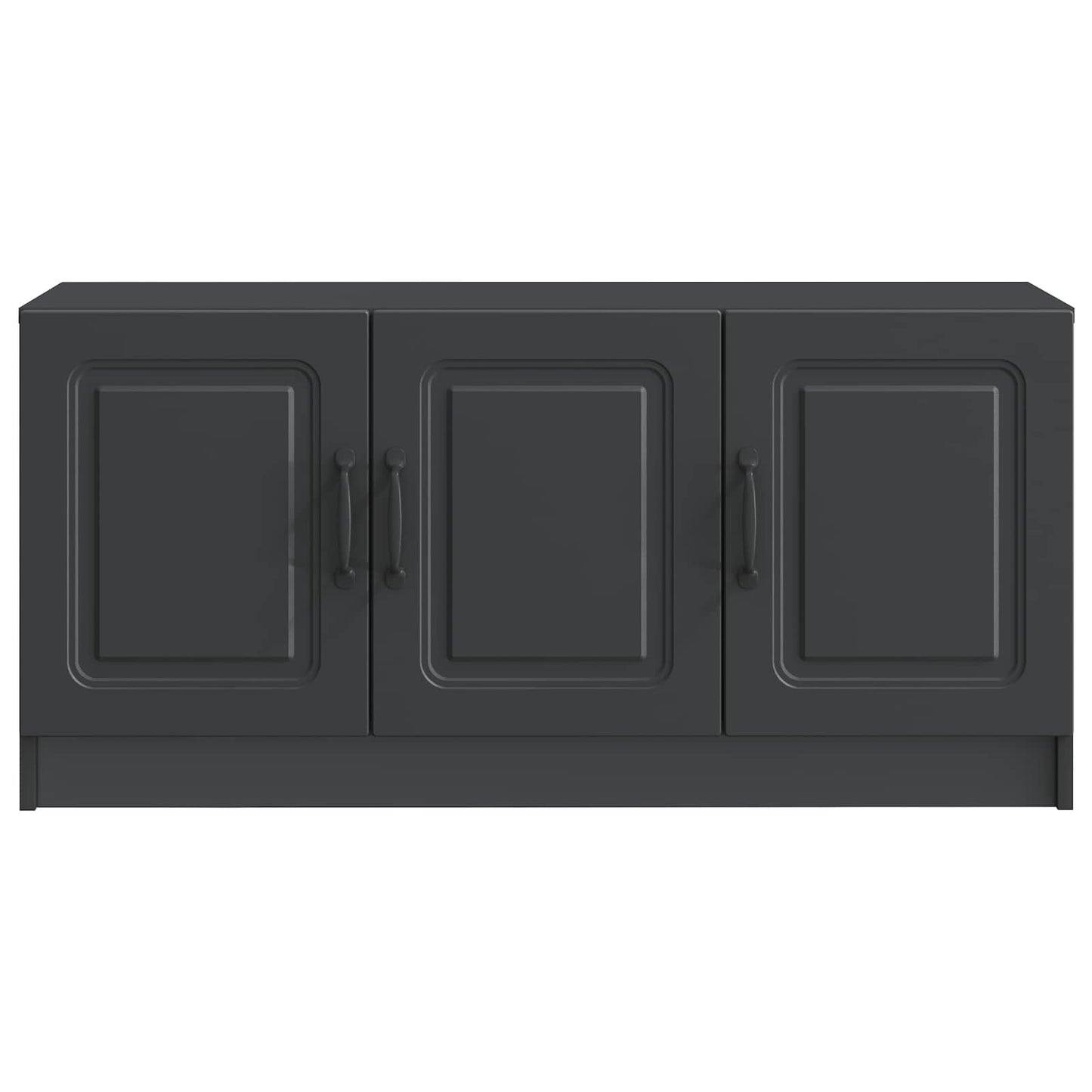 TV-skap Svart 99 x 34,5 x 47 cm Konstruert tre