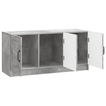 TV-skap Betonggrå 99 x 34,5 x 47 cm Konstruert tre