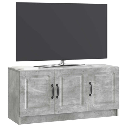 TV-skap Betonggrå 99 x 34,5 x 47 cm Konstruert tre