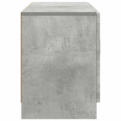 TV-skap Betonggrå 99 x 34,5 x 47 cm Konstruert tre
