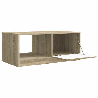 Kaffebord Sonoma eik 90 x 50 x 37 cm Konstruert tre