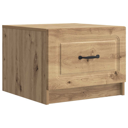 Kaffebord med skuff Artisan eik 49 x 50 x 37 cm Konstruert tre