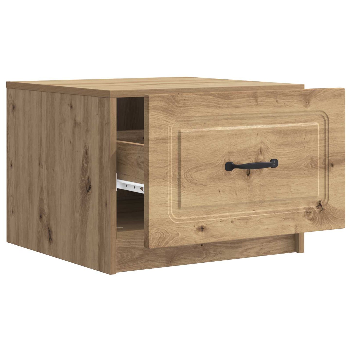 Kaffebord med skuff Artisan eik 49 x 50 x 37 cm Konstruert tre