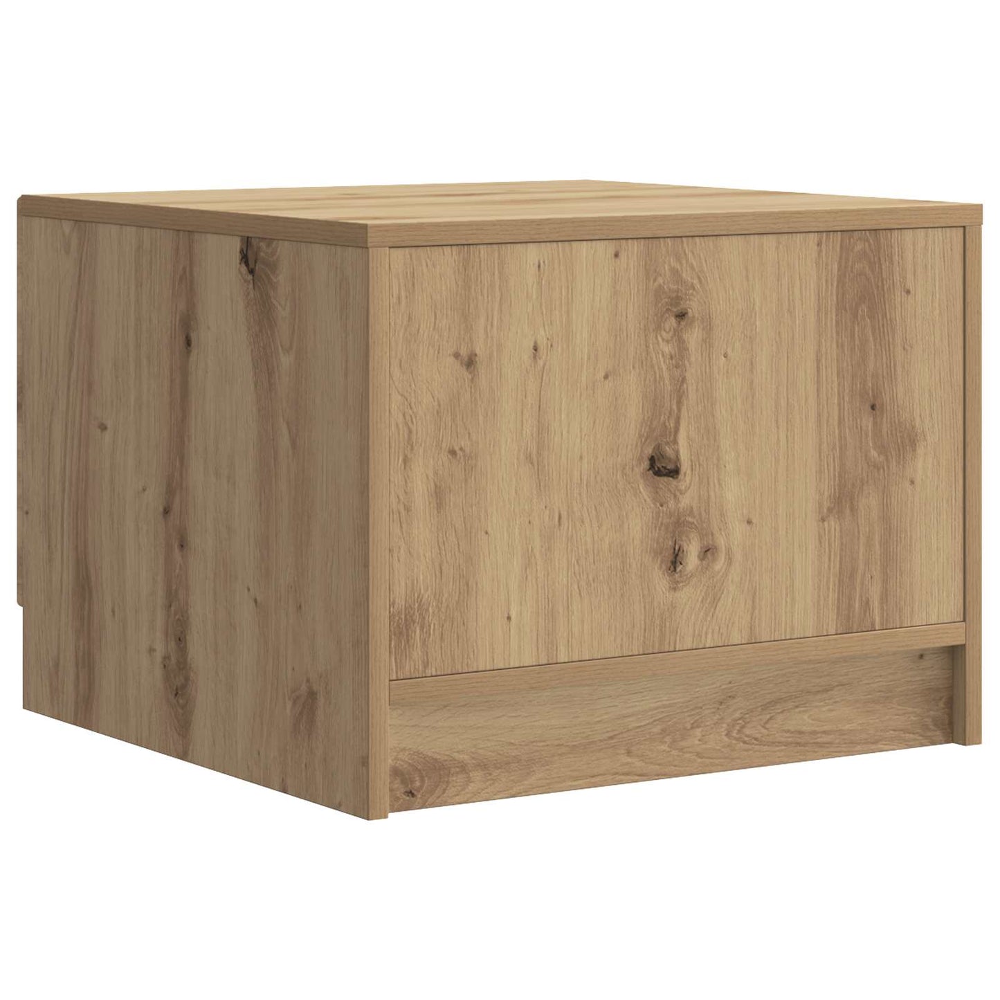 Kaffebord med skuff Artisan eik 49 x 50 x 37 cm Konstruert tre