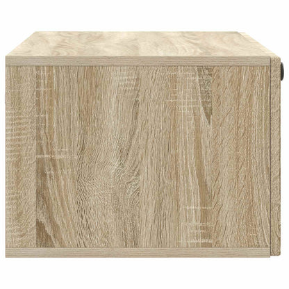 Vegghengt TV skap Sonoma eik 78,5 x 41 x 30 cm Konstruert tre