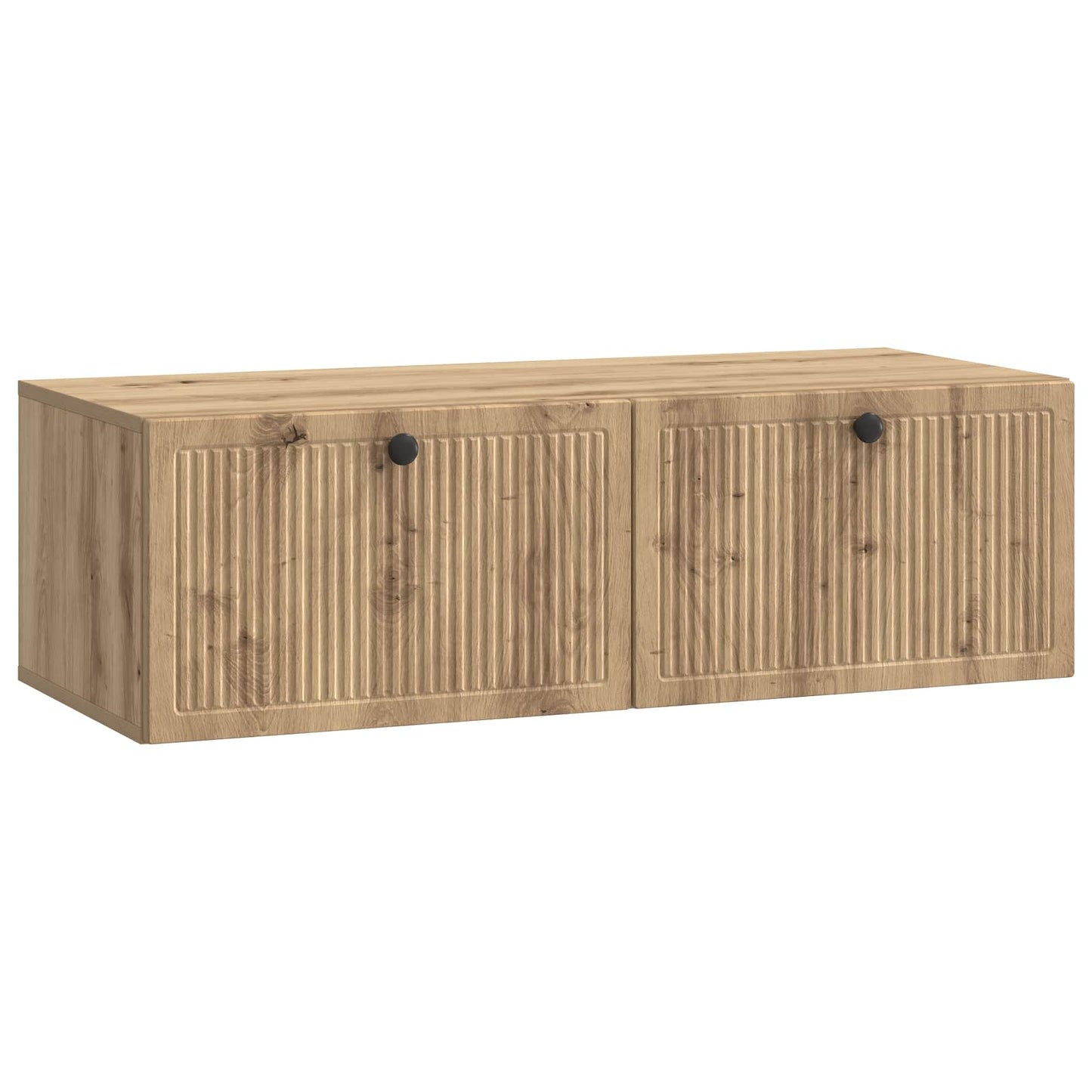 Vegghengt TV skap Artisan eik 98 x 41 x 30 cm Konstruert tre