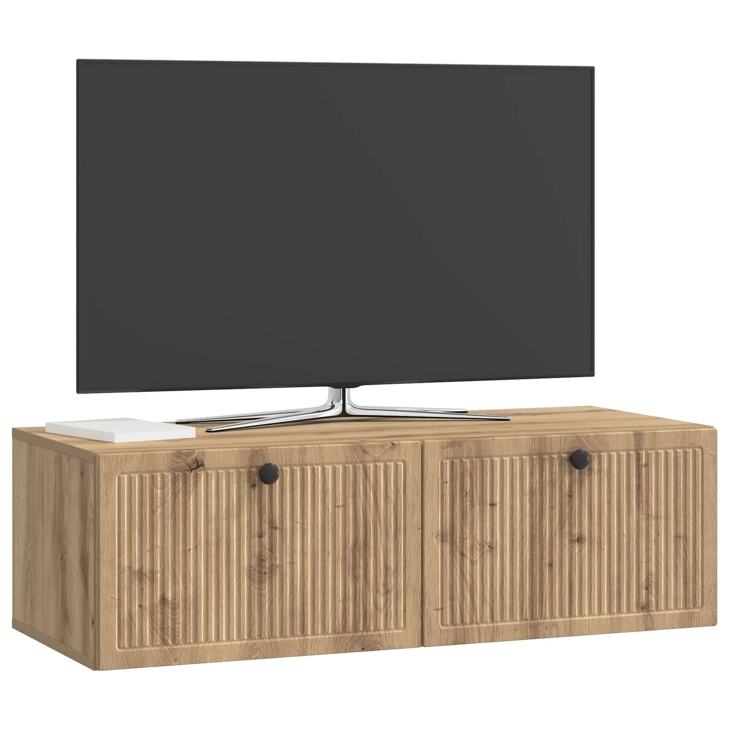 Vegghengt TV skap Artisan eik 98 x 41 x 30 cm Konstruert tre