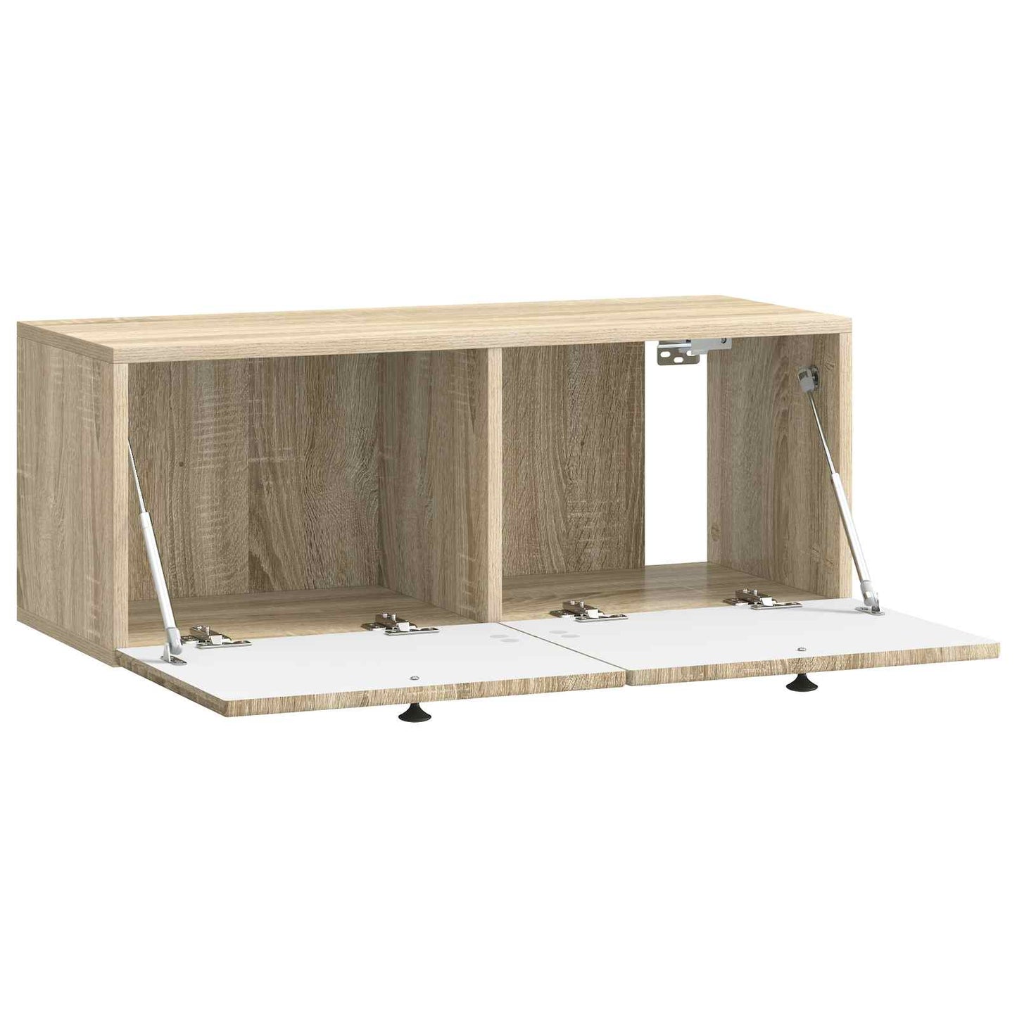 Vegghengt TV skap Sonoma eik 78,5 x 31 x 30 cm Konstruert tre