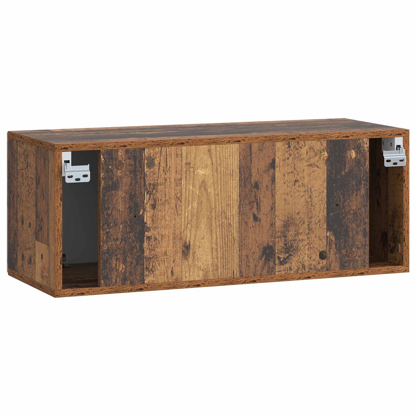 Vegghengt TV skap Gammelt tre 78,5 x 31 x 30 cm Konstruert tre