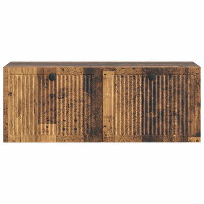 Vegghengt TV skap Gammelt tre 78,5 x 31 x 30 cm Konstruert tre